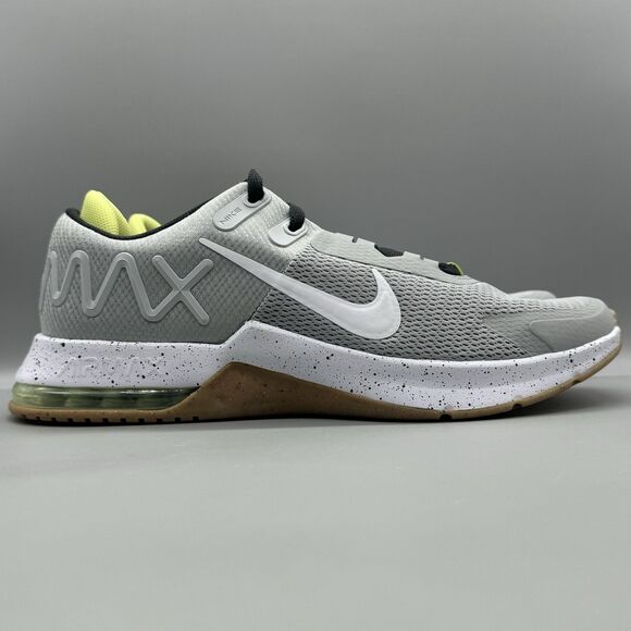 Nike Air Max Alpha Trainer 4 Men's Size 14 Light Smoke Gray Limelight CW3396-005 - Picture 1 of 11